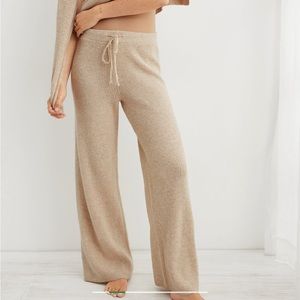 Aerie waffle knit sweatpants